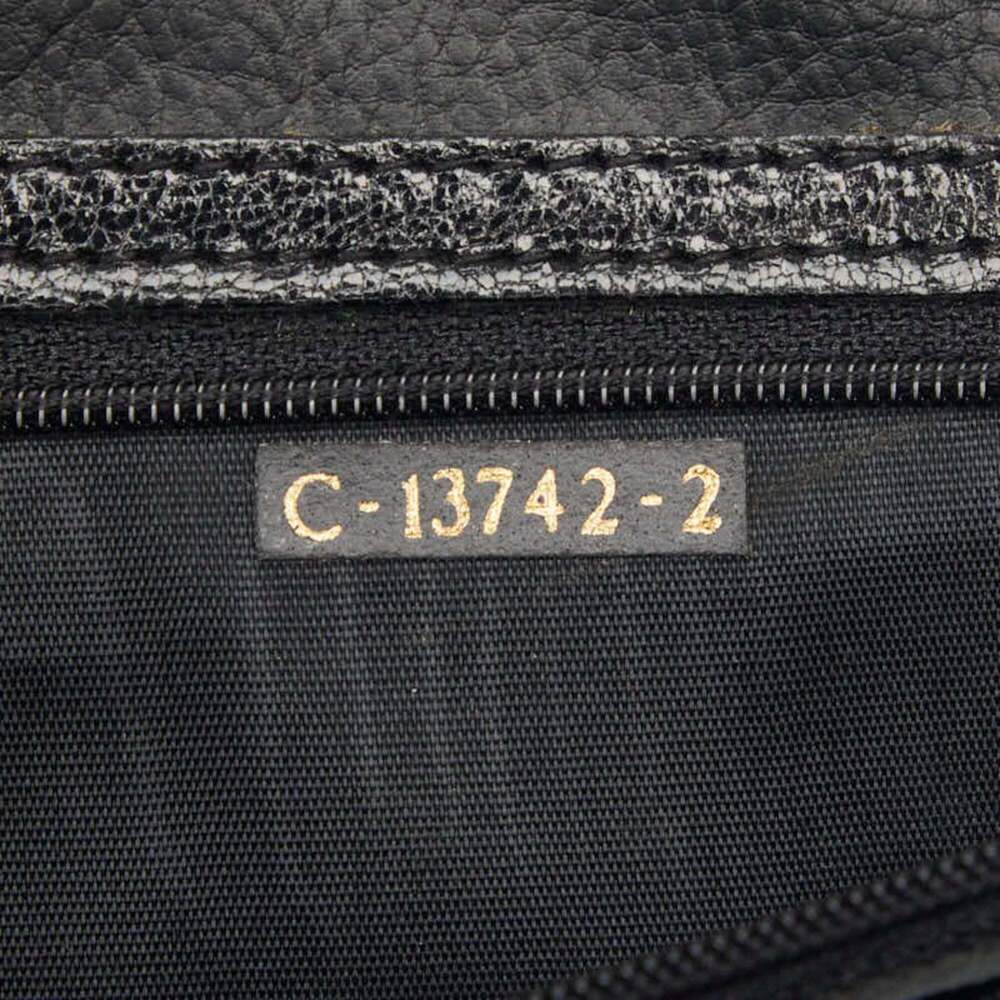 FENDI Black Leather Shoulder Bag - Picture 11 of 12